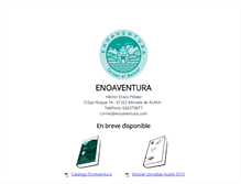 Tablet Screenshot of enoaventura.com